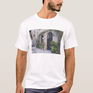 T-shirts Europa, Itália, Úmbria, Civita, Casa Tradicional