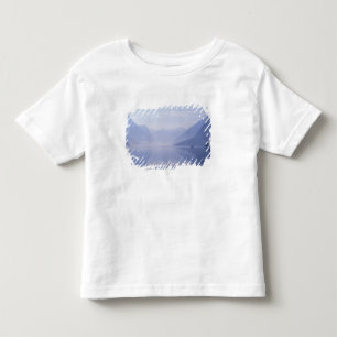 T-shirts Europa, Noruega. Paredes verticais refletidas em