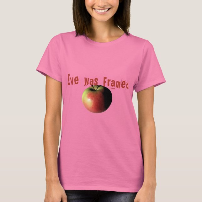 T-shirts Eve foi incriminada (Frente)