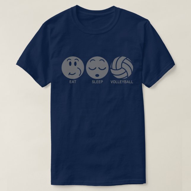 T-shirts Eve Voleibol Do Sono (Frente do Design)