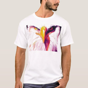 T-shirts "Everette" Eagle pelo artista Paul Jackson