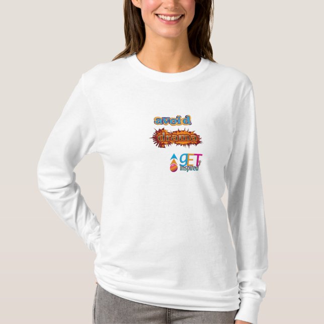 T-shirts Evitar o Drama (Frente)