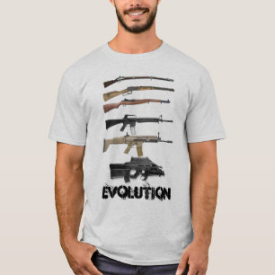T-shirts Evolução da arma