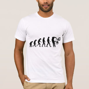 T-shirts Evolução de BMX