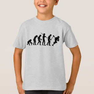 T-shirts Evolução do Lacrosse do homem