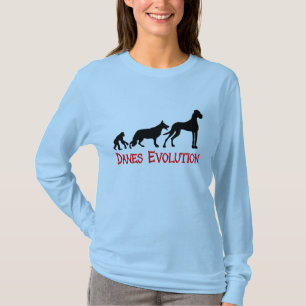 T-shirts Evolução dos Dinamarqueses