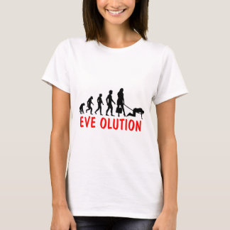 T-shirts Evolução engraçada