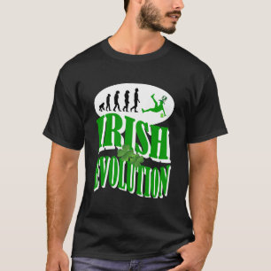 T-shirts Evolução irlandesa