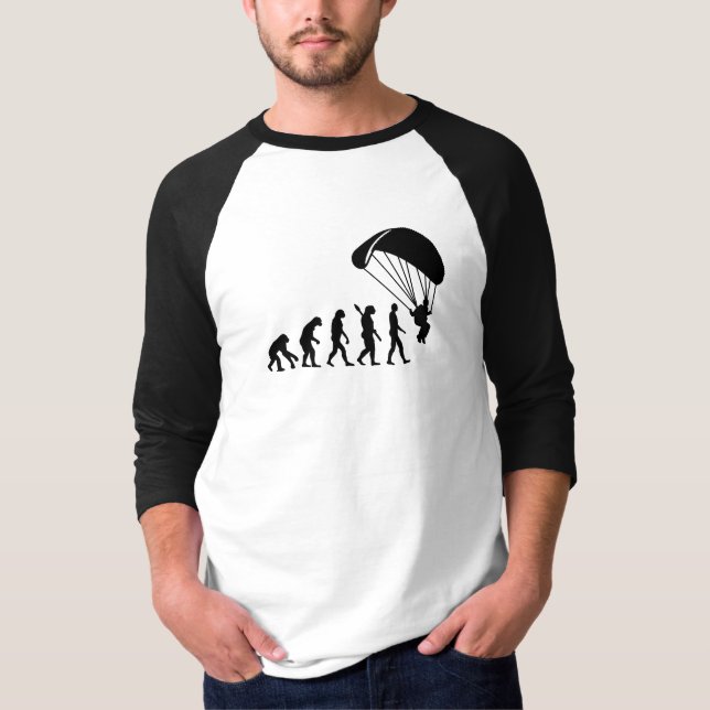 T-shirts Evolução Skydiving (Frente)