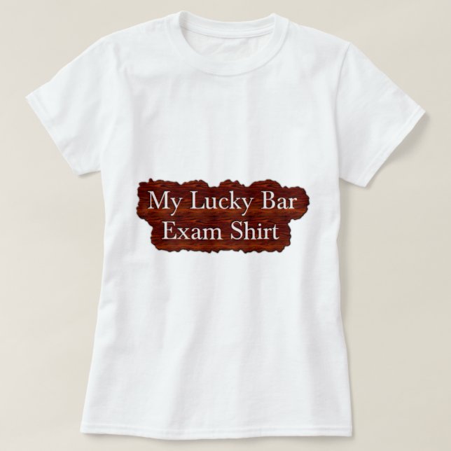 T-shirts Exame de bar Shirt.png (Frente do Design)