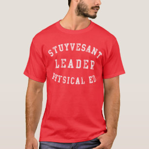 T-shirts Exame Ed do líder de Stuyvesant do ESTILO do