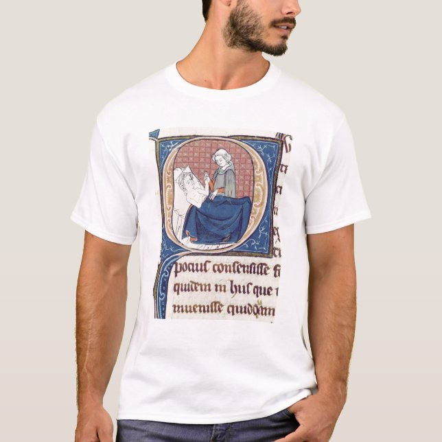 T-shirts Examinando um paciente (Frente)