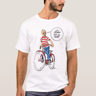 T-shirts Excremento santamente! As bicicletas são