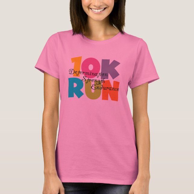 T-shirts Execução múltipla de 10.000 (Frente)