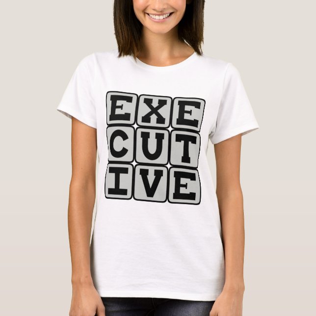 T-shirts Executivo, Ramo do Governo (Frente)