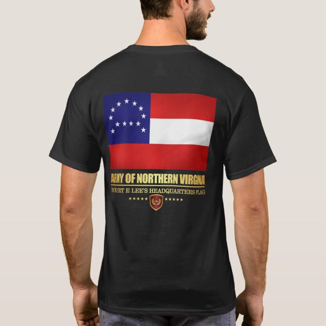 T-shirts Exército da Virgínia Norte (F10) (Verso)
