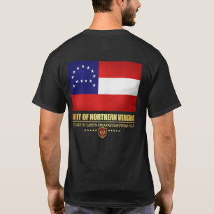 T-shirts Exército de Virgínia do norte (F10)