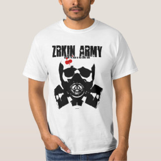 T-shirts EXÉRCITO de ZRK que mantem o morto dentro,