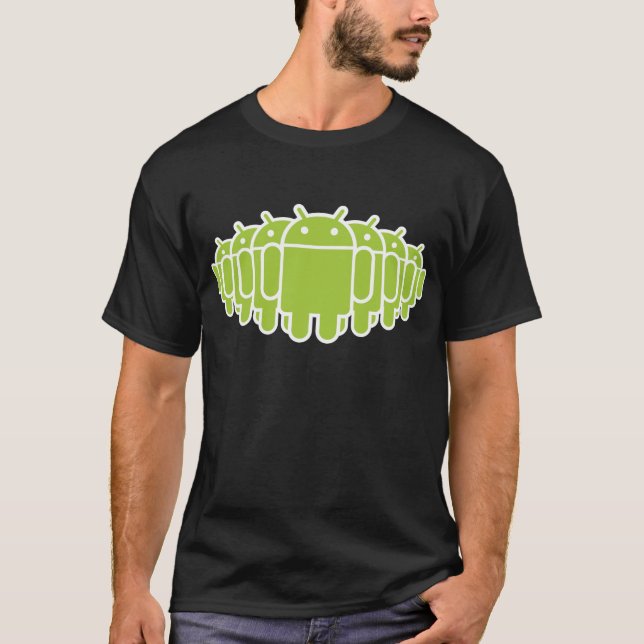 T-shirts Exército do Android (Frente)