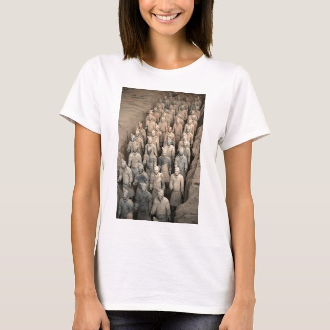 T-shirts Exército Terracotta (Frente)