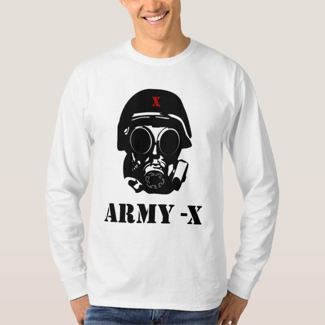 T-shirts Exército X Soldado (Frente)