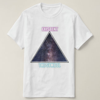 T-shirts Existente o símbolo
