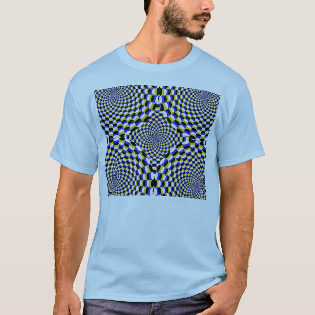 T-shirts Expandindo ilusão óptica (Frente)
