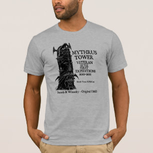 T-shirts Expedições da torre de Mythrus primeiras
