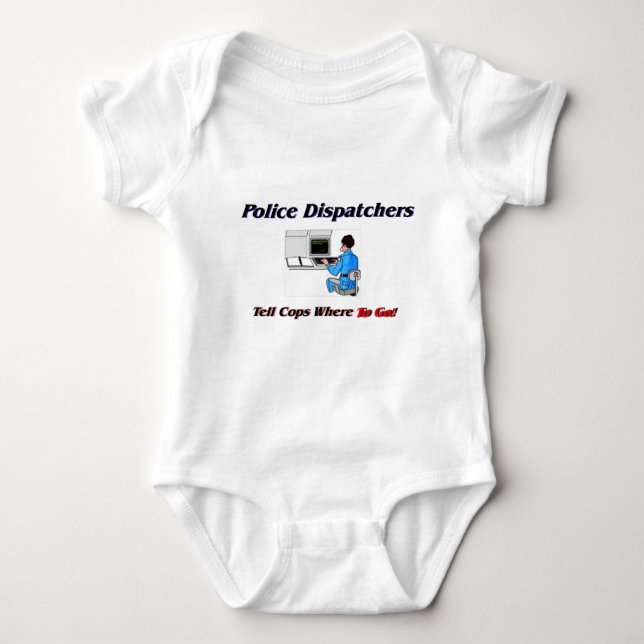 T-shirts Expedidores da polícia (Frente)