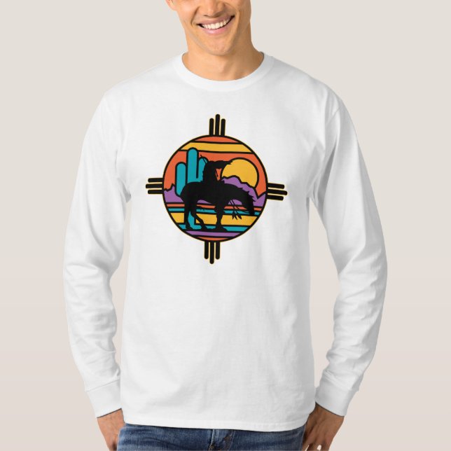T-shirts Extremidade do indiano do nativo americano da fuga (Frente)