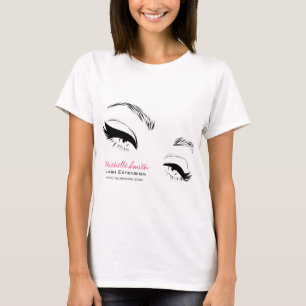 T-shirts Eyelashes brava Artista Permanente Maquiagem Olhos