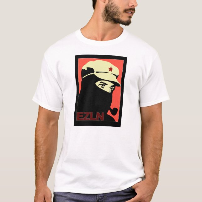 T-shirts EZLN Subcomandante Marcos (Frente)