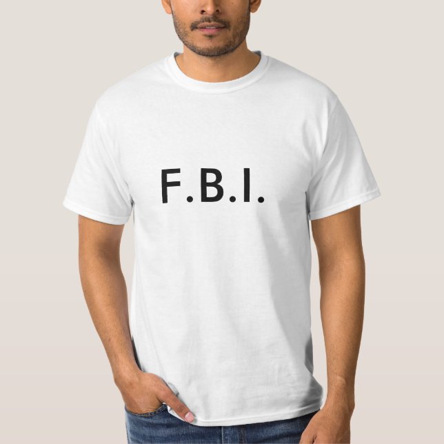 T-SHIRTS F.B.I. (Frente)