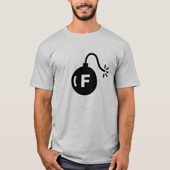 T-shirts F-Bomba (Frente)