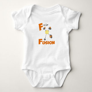 T-shirts F é para a física bonito da fusão & o design da