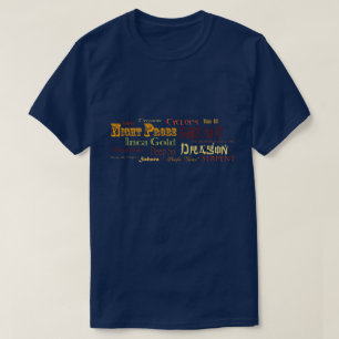 T-shirts Fã de Clive Cussler