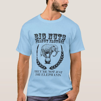 T-shirts Fábrica grande do amendoim dos loucos