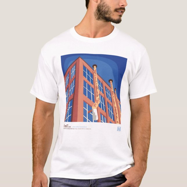 T-shirts Fábrica/t-shirt abandonados de deepCT.com (Frente)