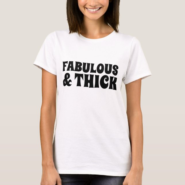 T-Shirts FABULOSAS E ESPESSURAS (Frente)