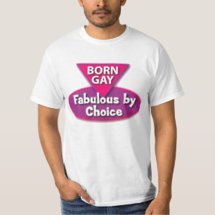 T-shirts Fabuloso alegre nascido pela escolha