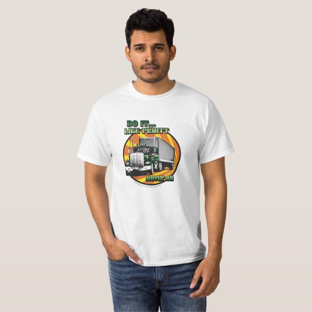 T-shirts Faça Como Pruitt (Frente Completa)