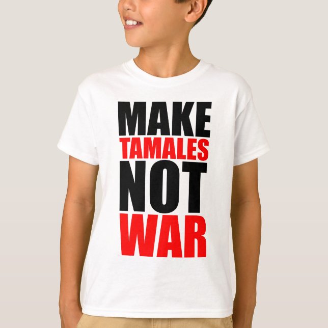 T-SHIRTS FAÇA TAMALES (Frente)