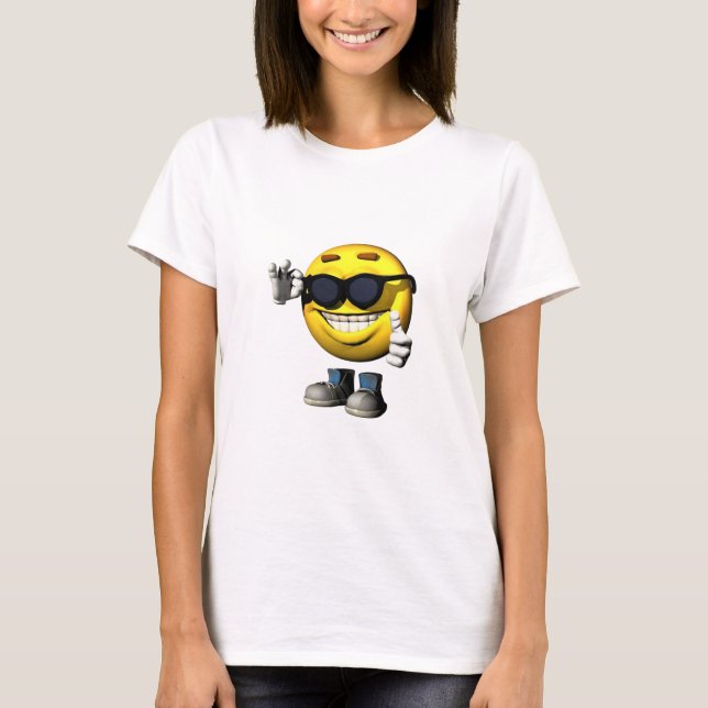 T-shirts Face do Sol legal (Frente)