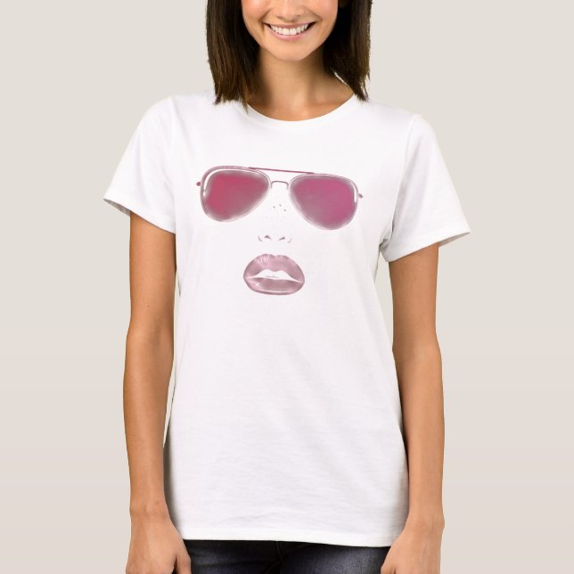 T-shirts Face mulheres Doll (Frente)