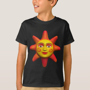 T-shirts Face Sun