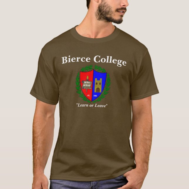 T-shirts Faculdade de Bierce (Frente)