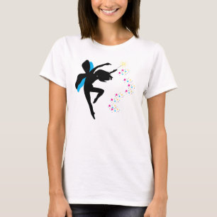 T-shirts Fada com varinha/t-shirt das estrelas