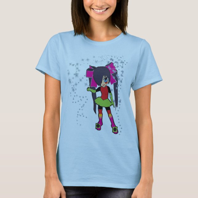 T-shirts Fada de Manga (Frente)