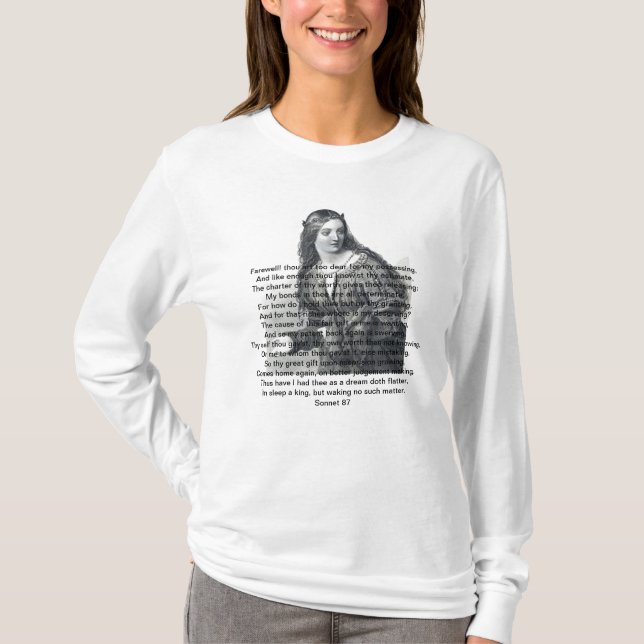 T-shirts Fada de Shakespeare (Frente)