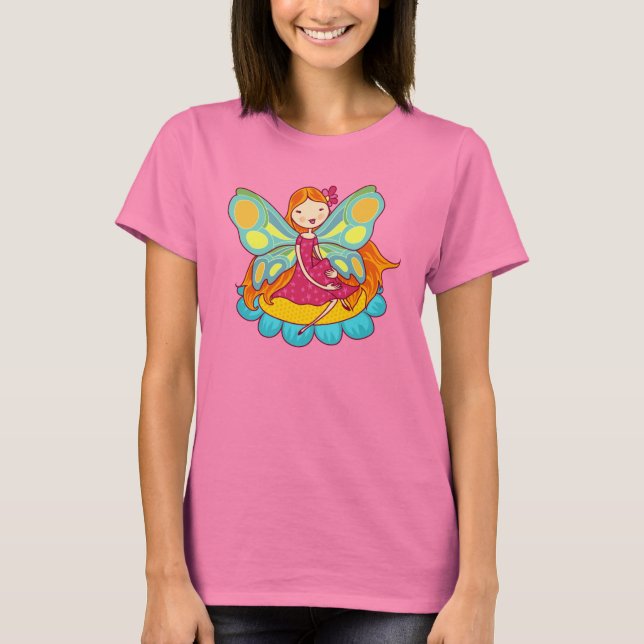 T-shirts Fada do jardim (Frente)